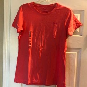 Very soft coral tee, so comfy